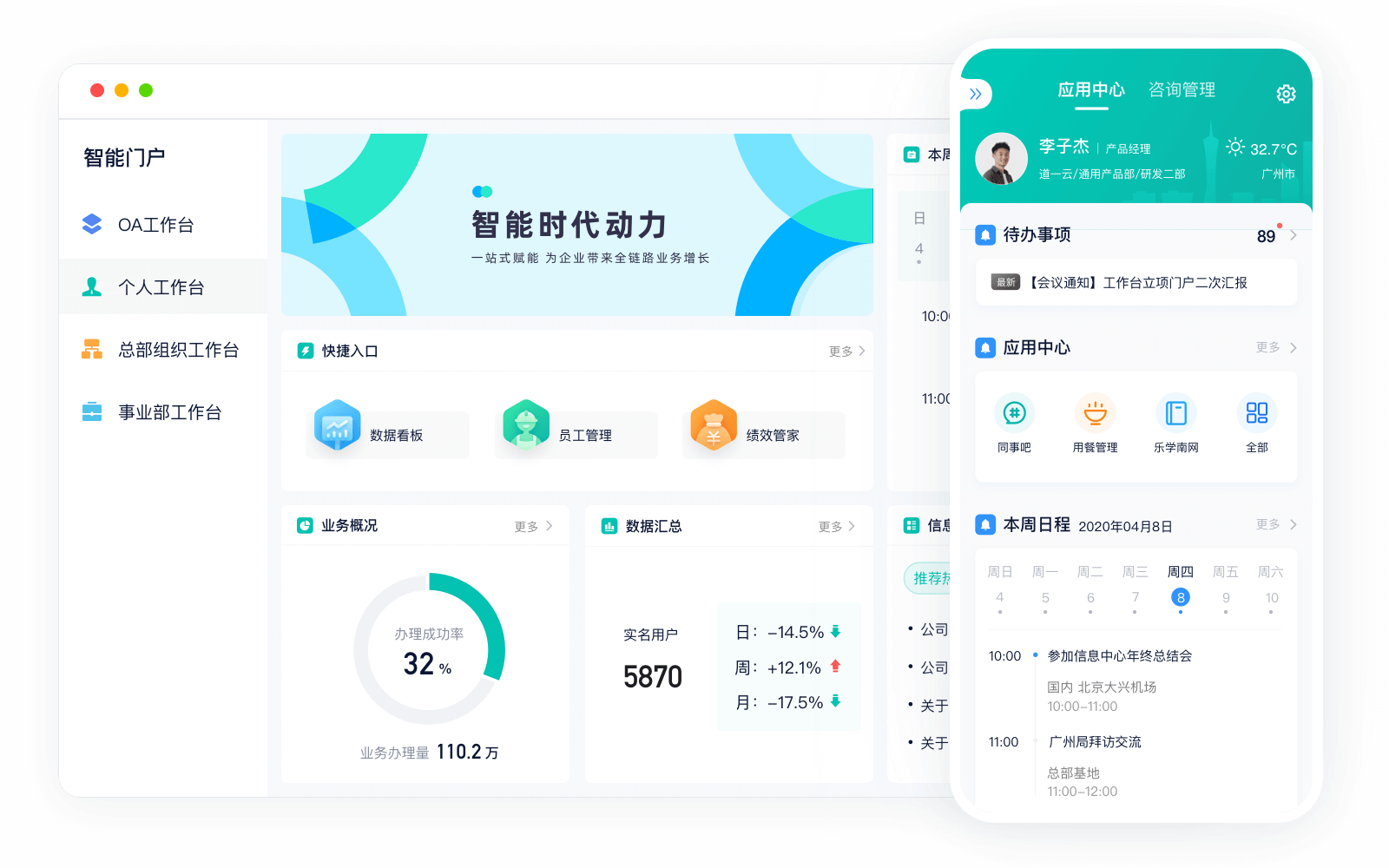 企业信息数智门户