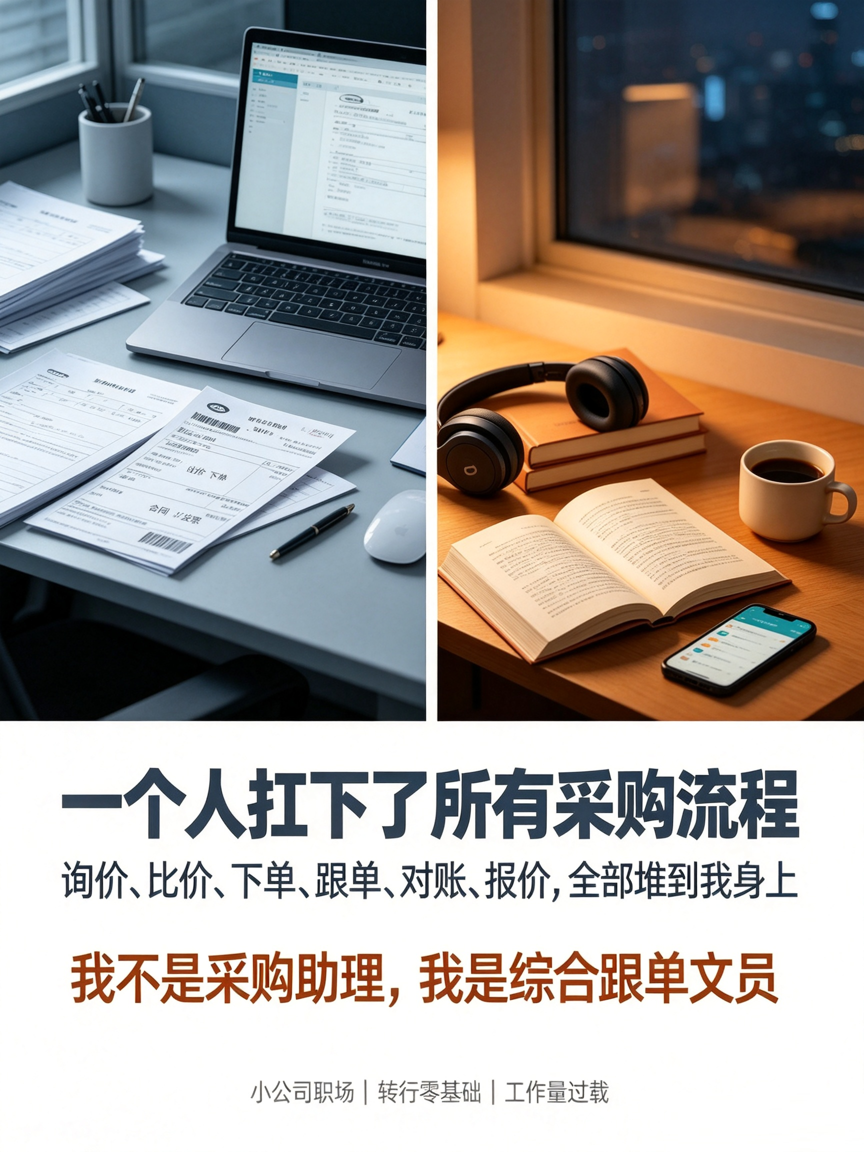 有没有转行做基层采购的朋友，跟我一样陷入两难？