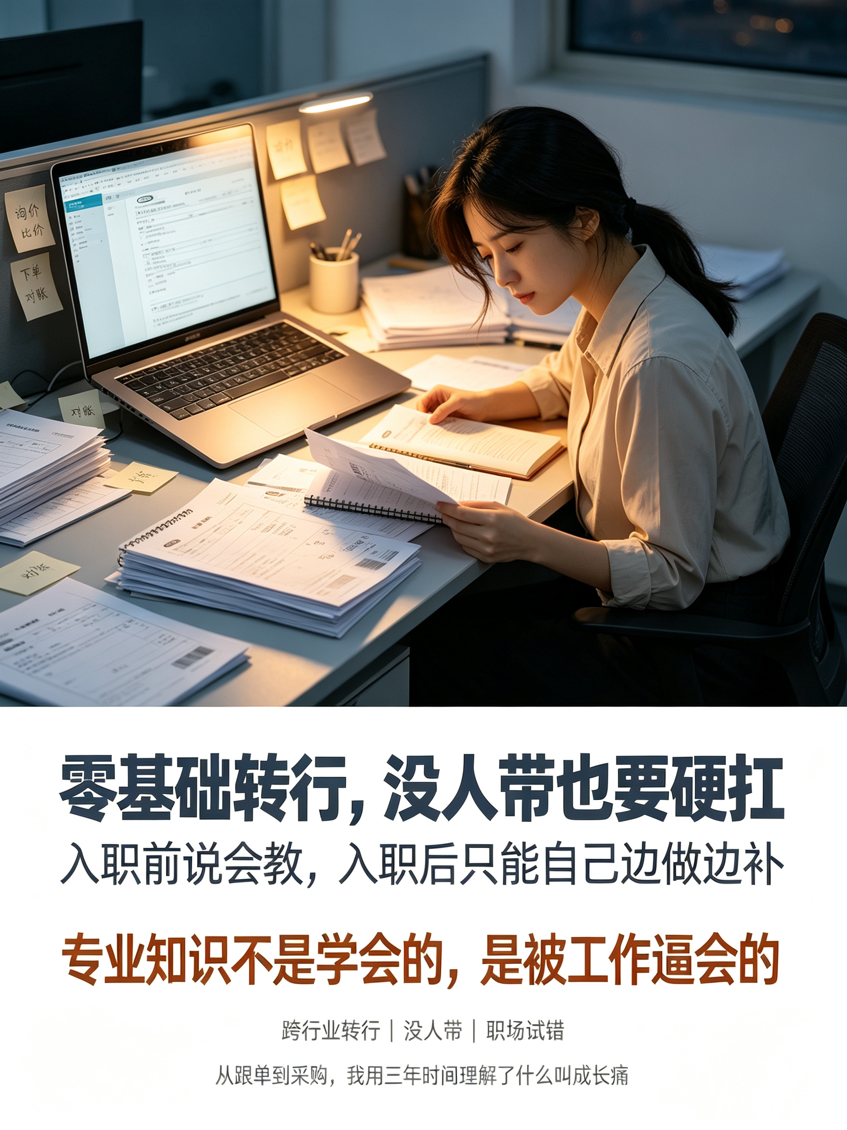有没有转行做基层采购的朋友，跟我一样陷入两难？